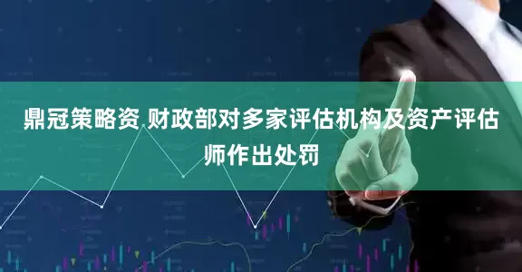 鼎冠策略资 财政部对多家评估机构及资产评估师作出处罚