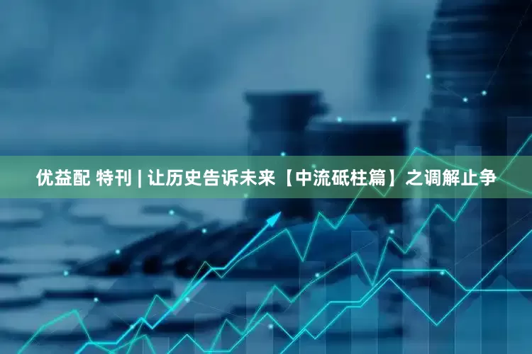 优益配 特刊 | 让历史告诉未来【中流砥柱篇】之调解止争